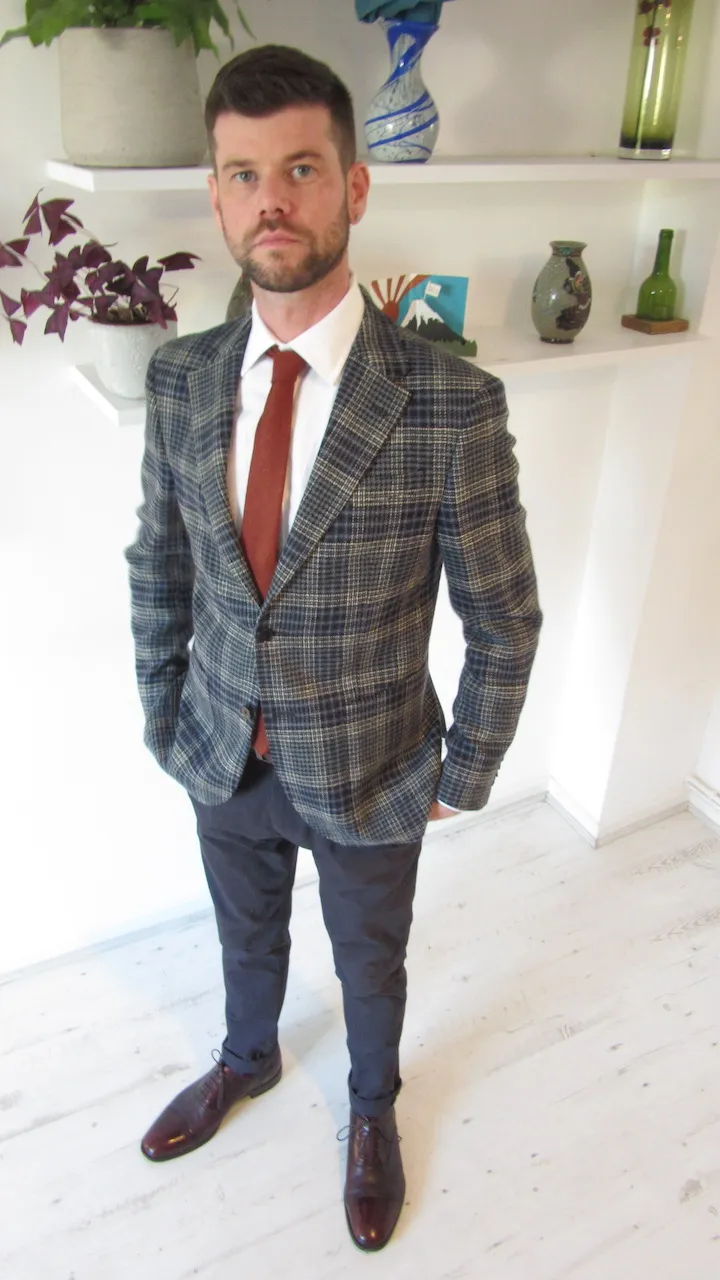 A male client that has been styled by Rupert 