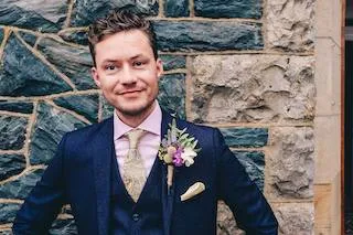 A male client that has been styled by Rupert 