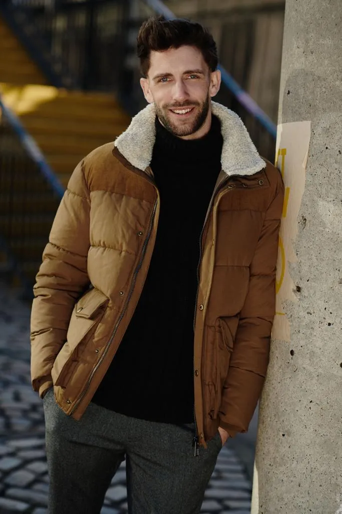 A male client that has been styled by Rupert 