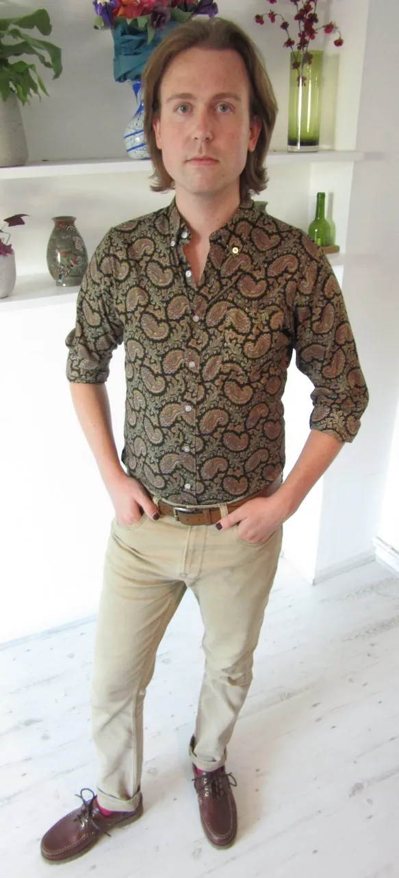 A male client that has been styled by Rupert 